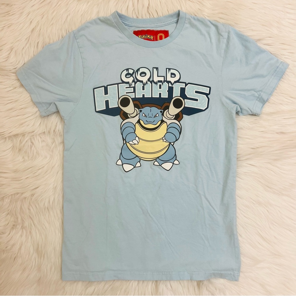 NWOT!! POKÉMON COLD HEARTS BLASTOISE TEE Kids Size Small